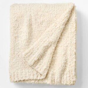 Threshold designed with Studio McGee Boucle Cream Throw‎ Blanket NWT